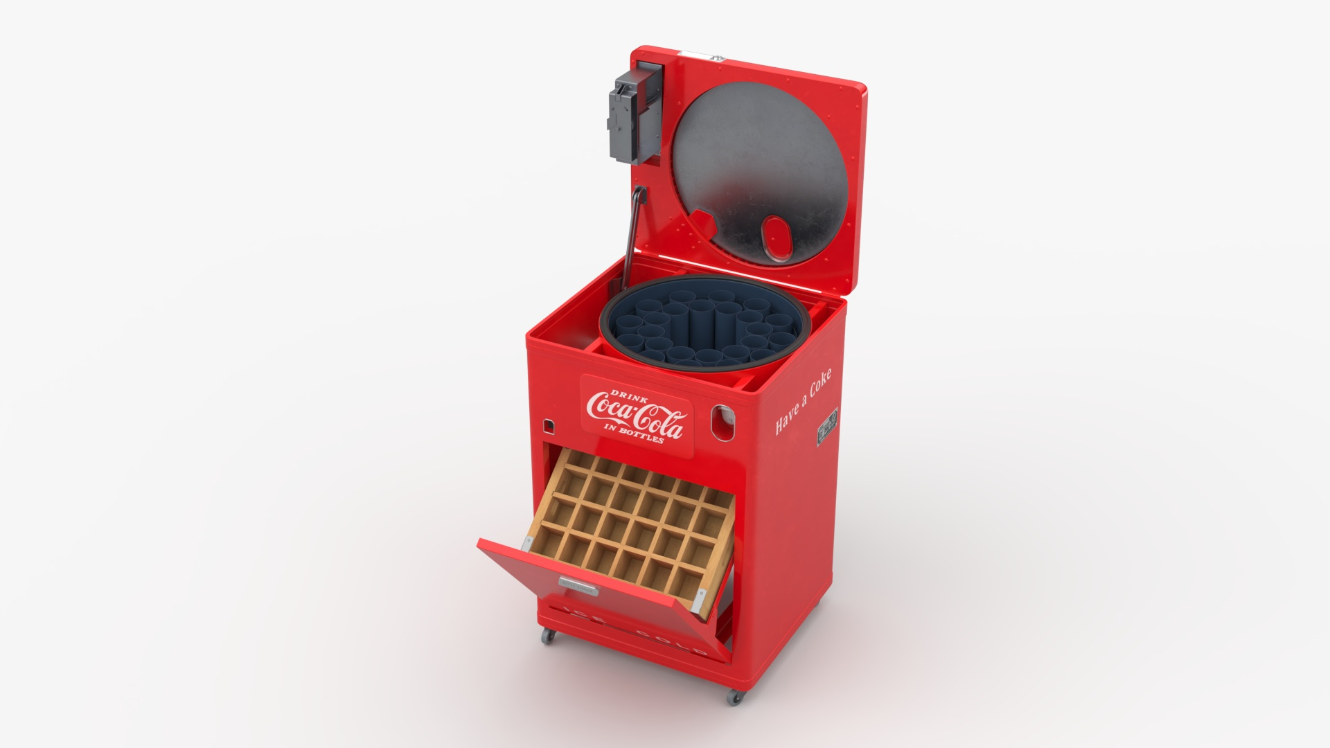Vendo-23 Coca-Cola Bottle Vending Machine Red Vintage model https://p.turbosquid.com/ts-thumb/87/xbBIsn/Wr/vendo23_cocacola_bottle_vending_machine_red_vintage_360/jpg/1762463711/1920x1080/turn_fit_q99/d3f135663e297b030c1310ae3aac970ba5ce1e43/vendo23_cocacola_bottle_vending_machine_red_vintage_360-1.jpg