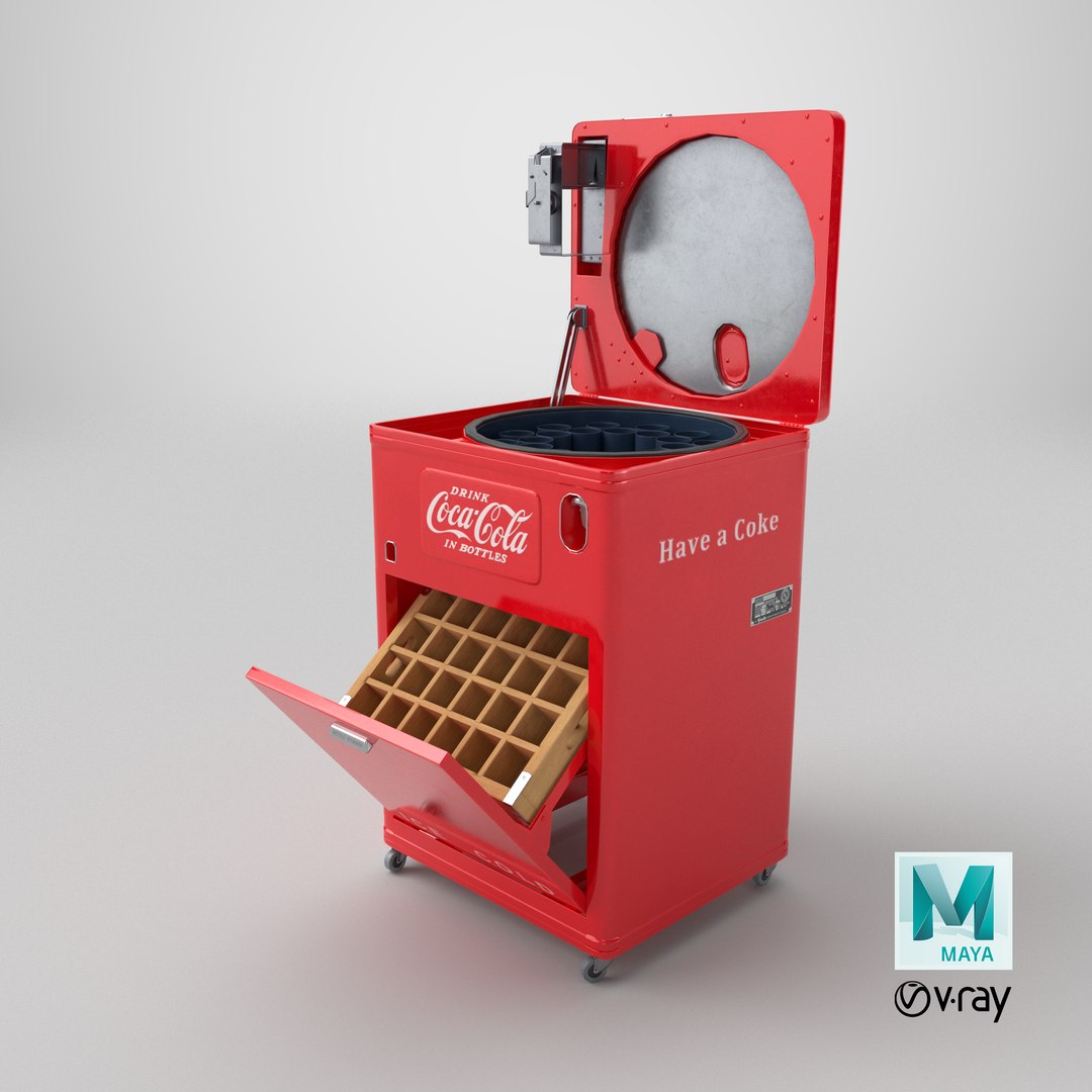 Vendo-23 Coca-Cola Bottle Vending Machine Red Vintage model https://p.turbosquid.com/ts-thumb/87/xbBIsn/qI/stemcell_maya_vray_render/png/1762814018/1920x1080/fit_q87/78d6b6ab9eb58e1f88c8274b1dab4590c036c1c5/stemcell_maya_vray_render.jpg
