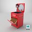 Vendo-23 Coca-Cola Bottle Vending Machine Red Vintage