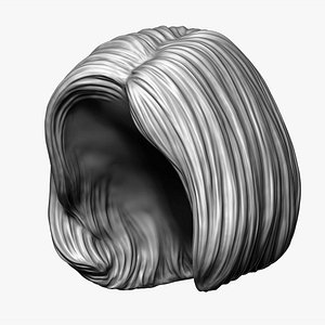 Female Hairstyle Sculpture 08