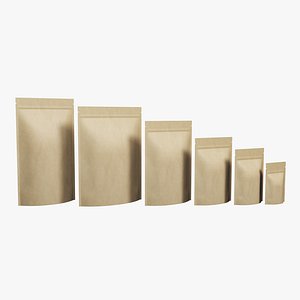 paper packaging set model