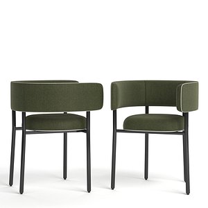 3D font bold armchair