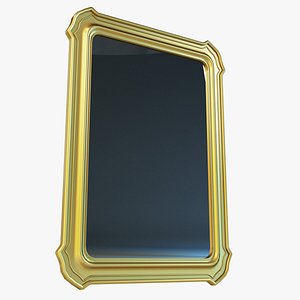 free wall mirror 3d model