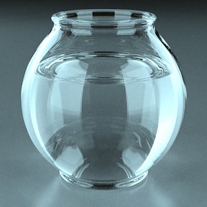 3ds max aquarium fishbowl