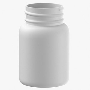 3D plastic bottle pharma 30ml