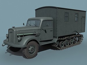 Opel Blitz Maultier Einheitskoffer