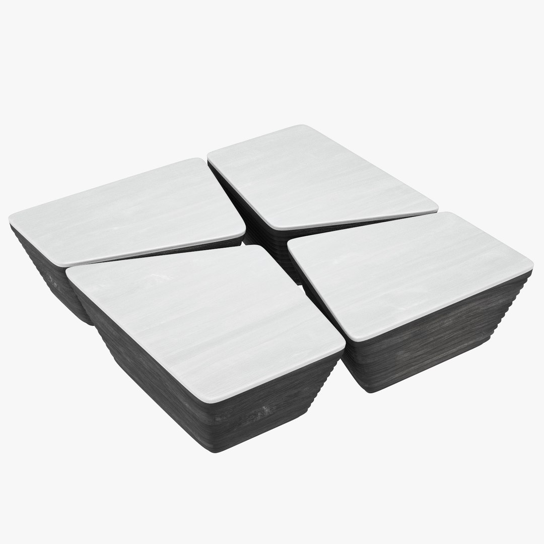 3d model stone table design