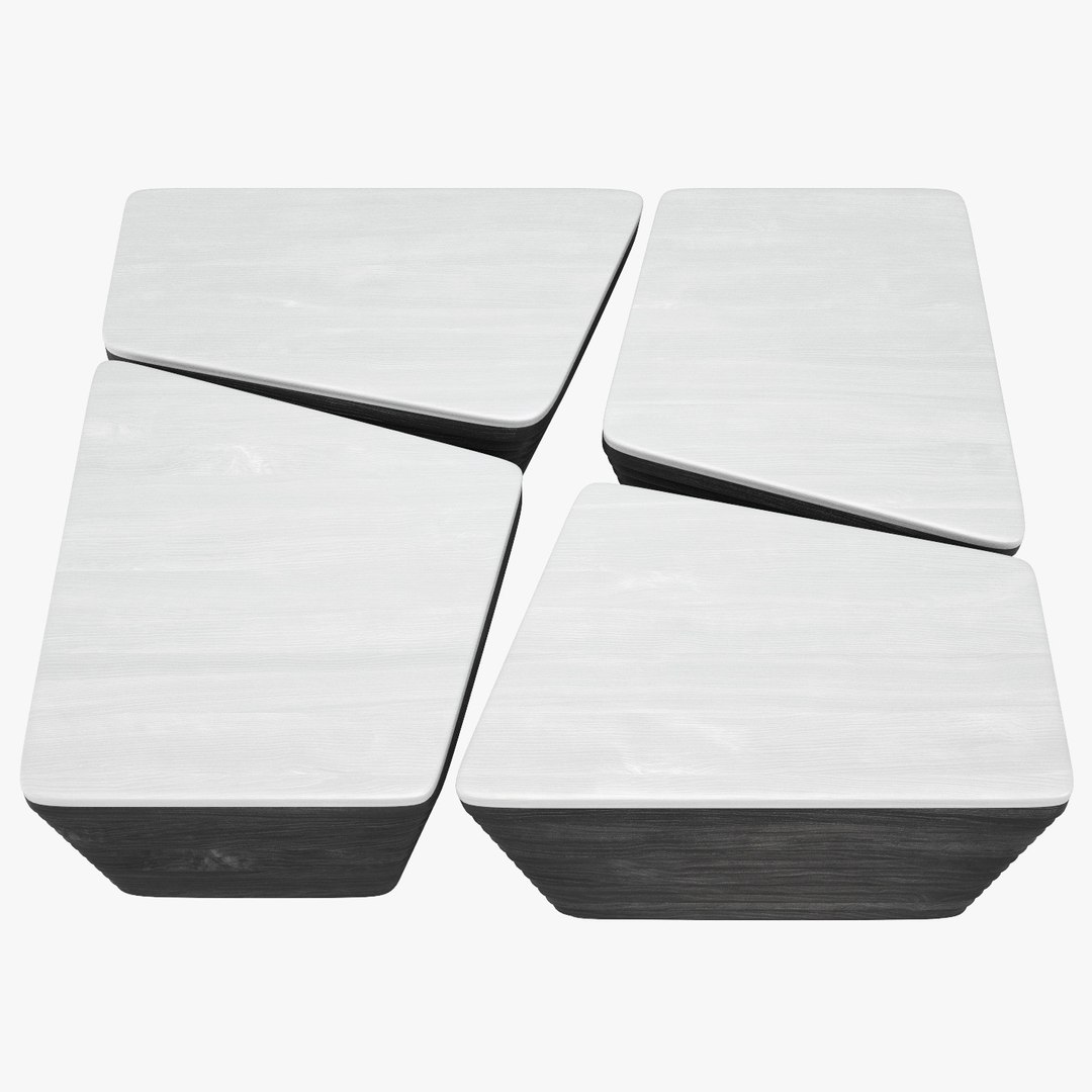 3d model stone table design