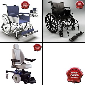 3d model wheelchairs v2