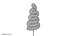 christmas lollipop tree 3D model