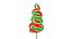christmas lollipop tree 3D model