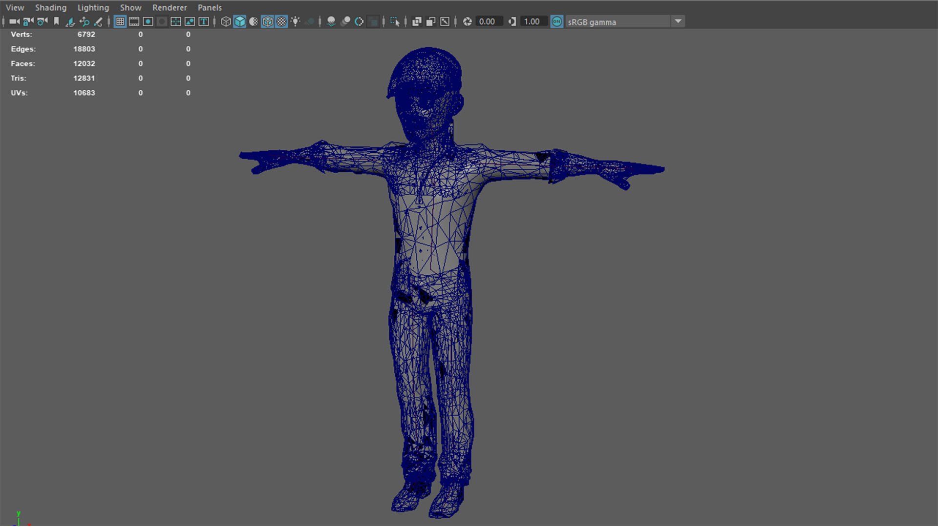 3D Low poly Male Character 3D model - TurboSquid 1729460