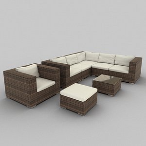 Rattan Seat Set 17