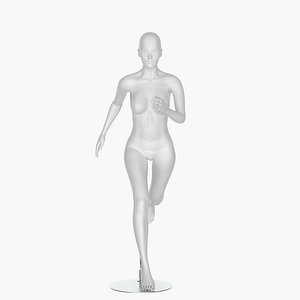 3D Female Mannequin Pose 8