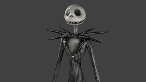 JACK SKELLINGTON - PBR - RIGGED
