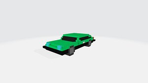 sedan car 3D model