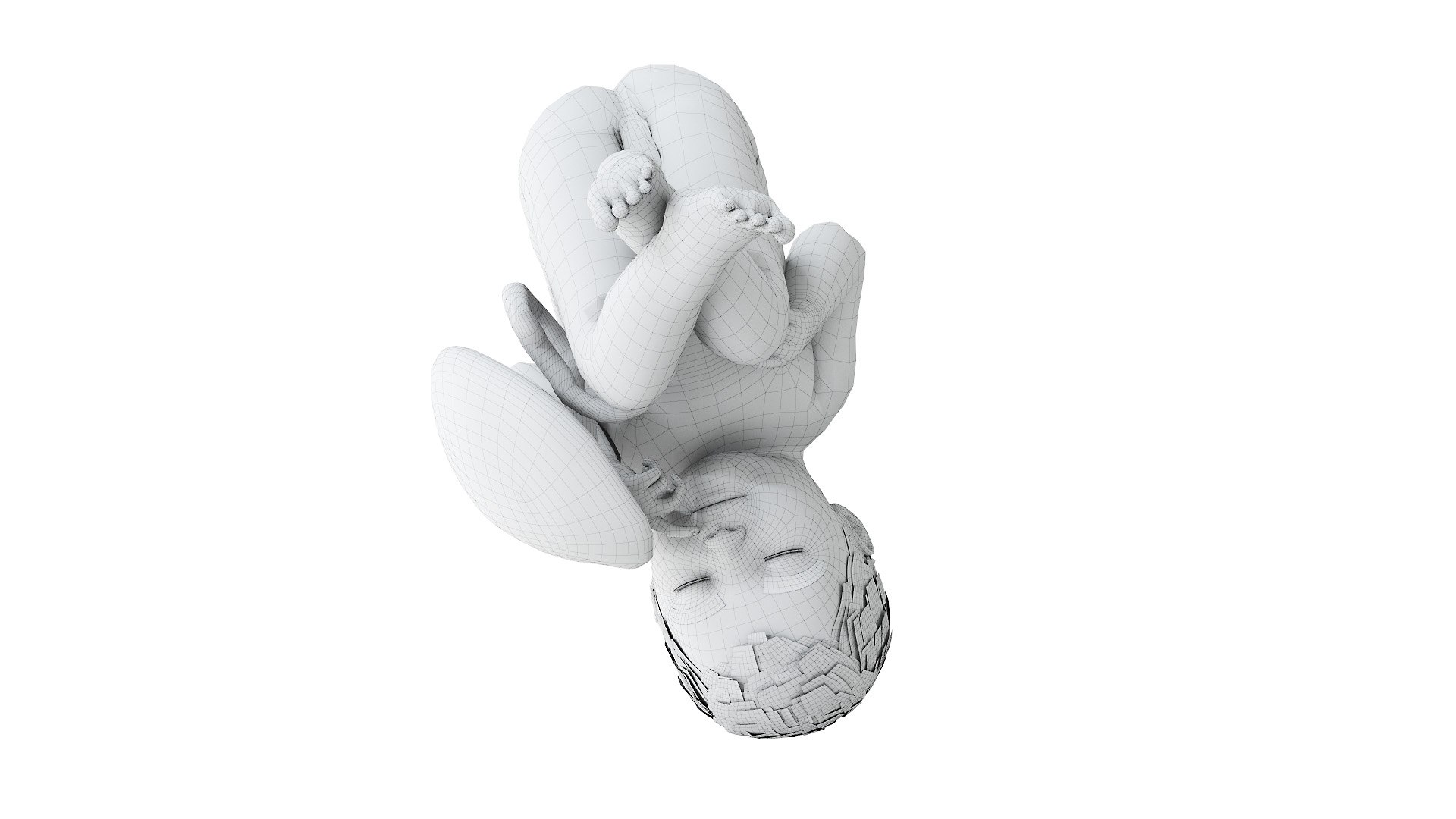 3D Fetus Week 39 Animated - TurboSquid 1852096
