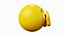 Emoticon Emoji o Smiley che sbircia l'occhio