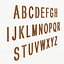 3D Wood Alphabet