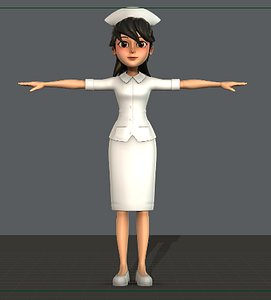 nurse 3D model