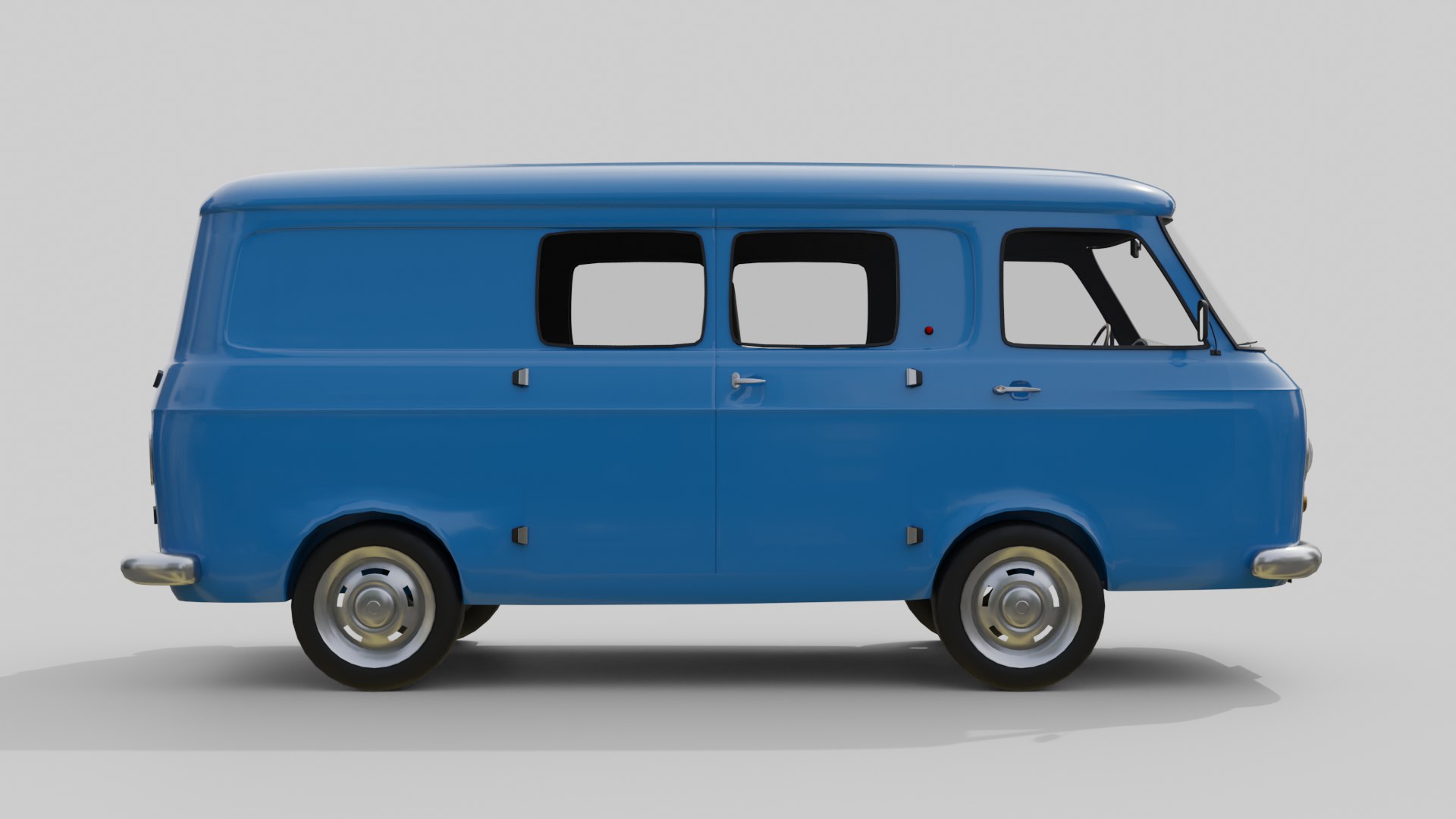 3D Model Vintage Van - TurboSquid 2272249