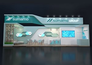 EXHIBITION STAND PRC 36 sqm