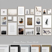 Interior Picture Frames Set-46