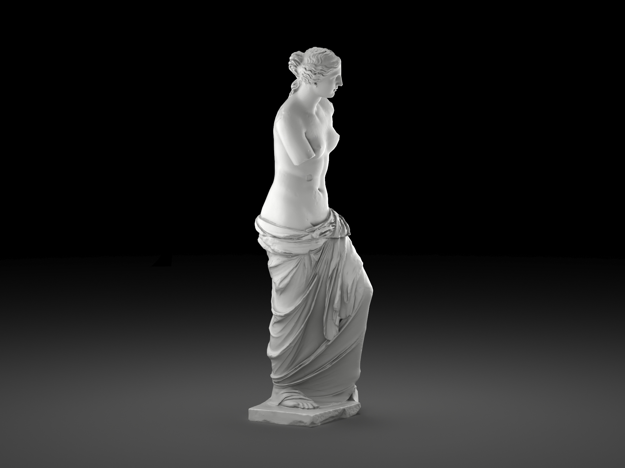 3d Venus De Milo Low Poly Turbosquid 1916007 