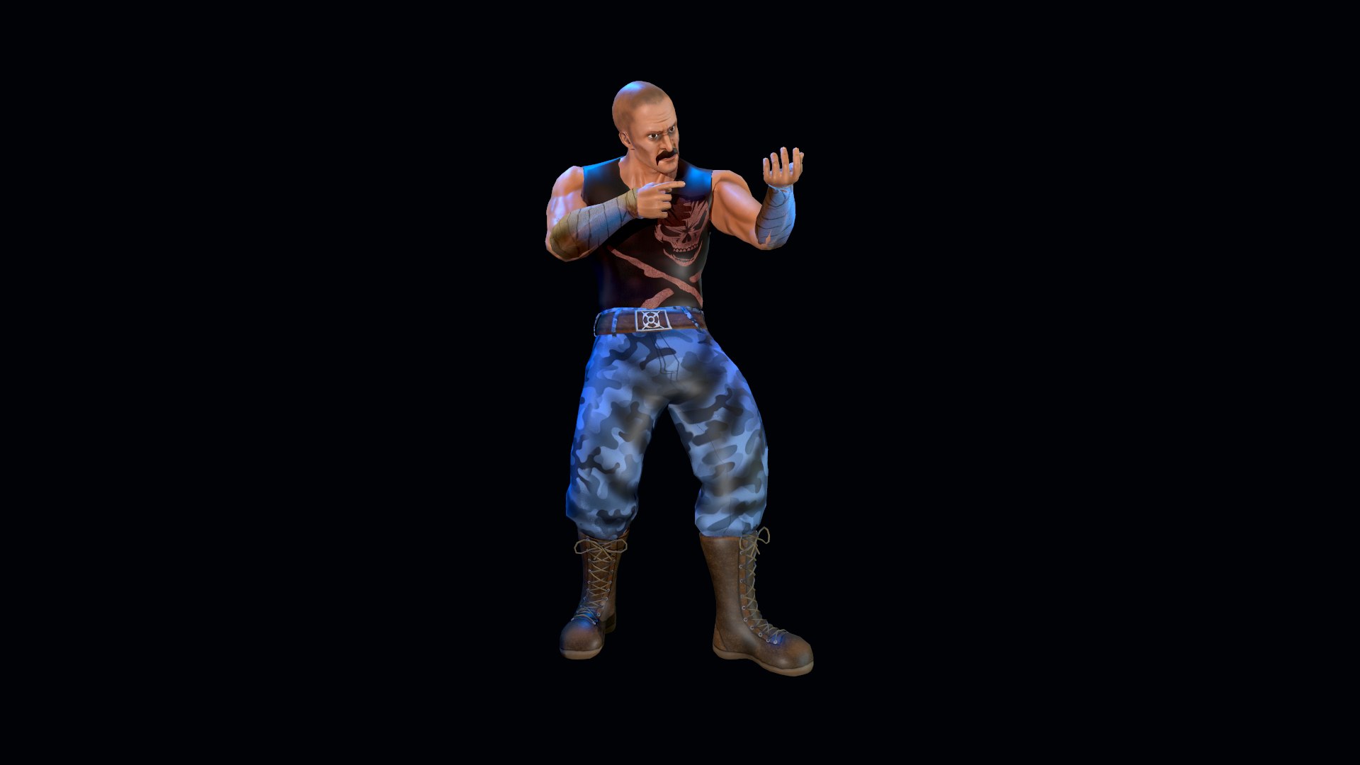 Game Character 01 Model - TurboSquid 2135512