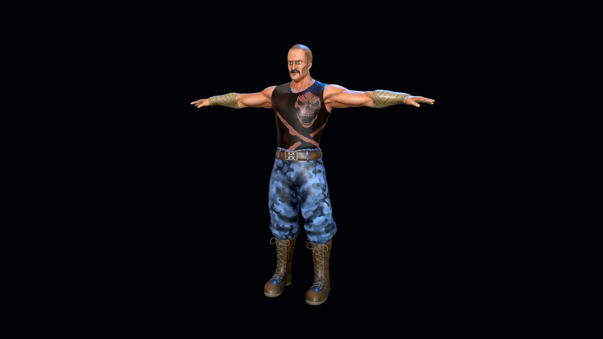 Game Character 01 Model - TurboSquid 2135512