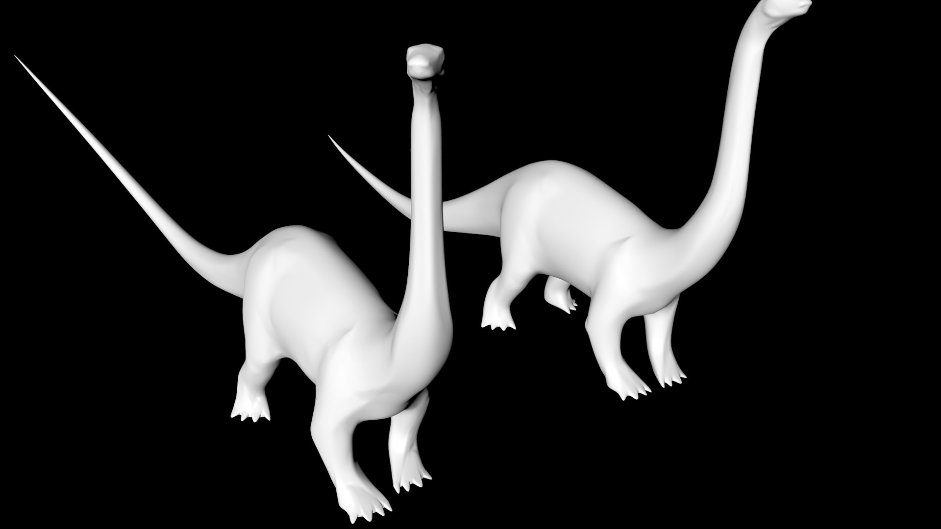3D Diplodocus Dinosaur Model - TurboSquid 1689065