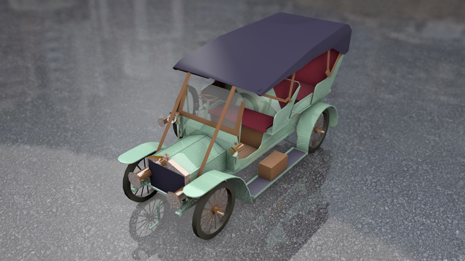 3D Antique Luxury Car - TurboSquid 1437451