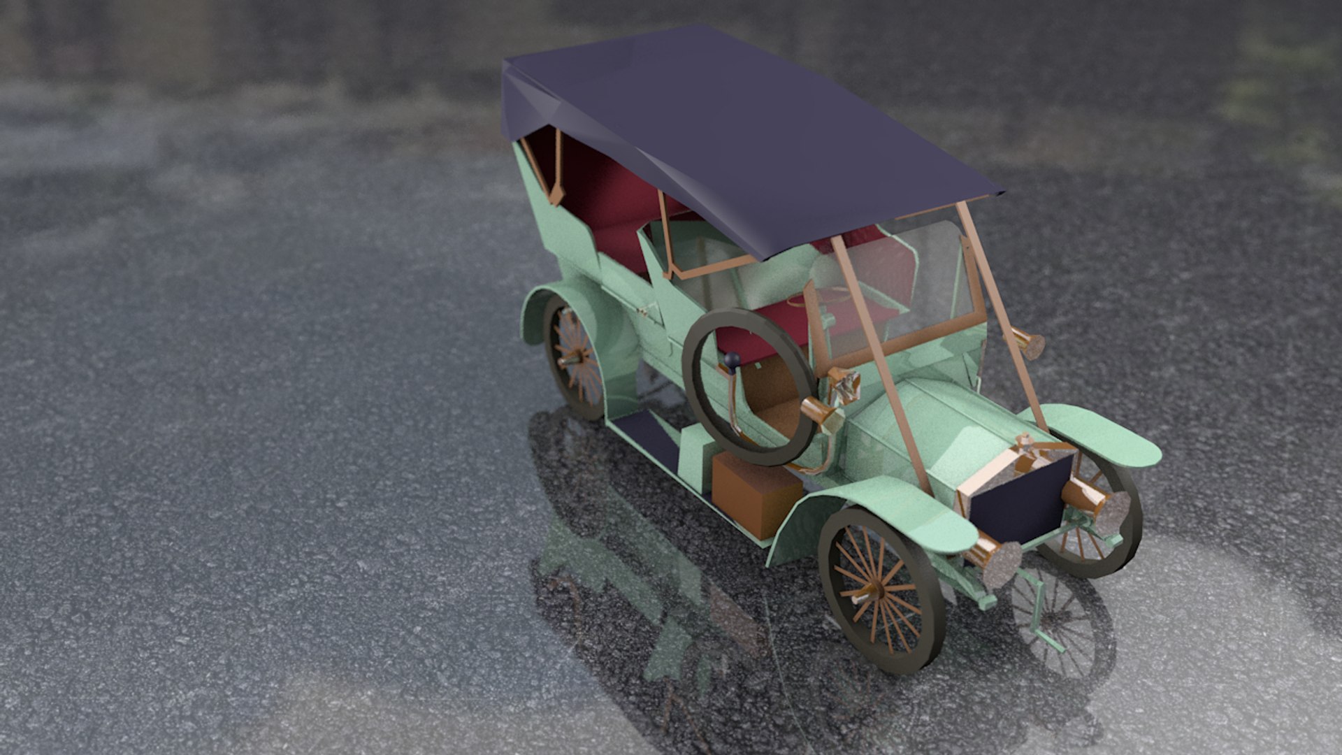 3D Antique Luxury Car - TurboSquid 1437451