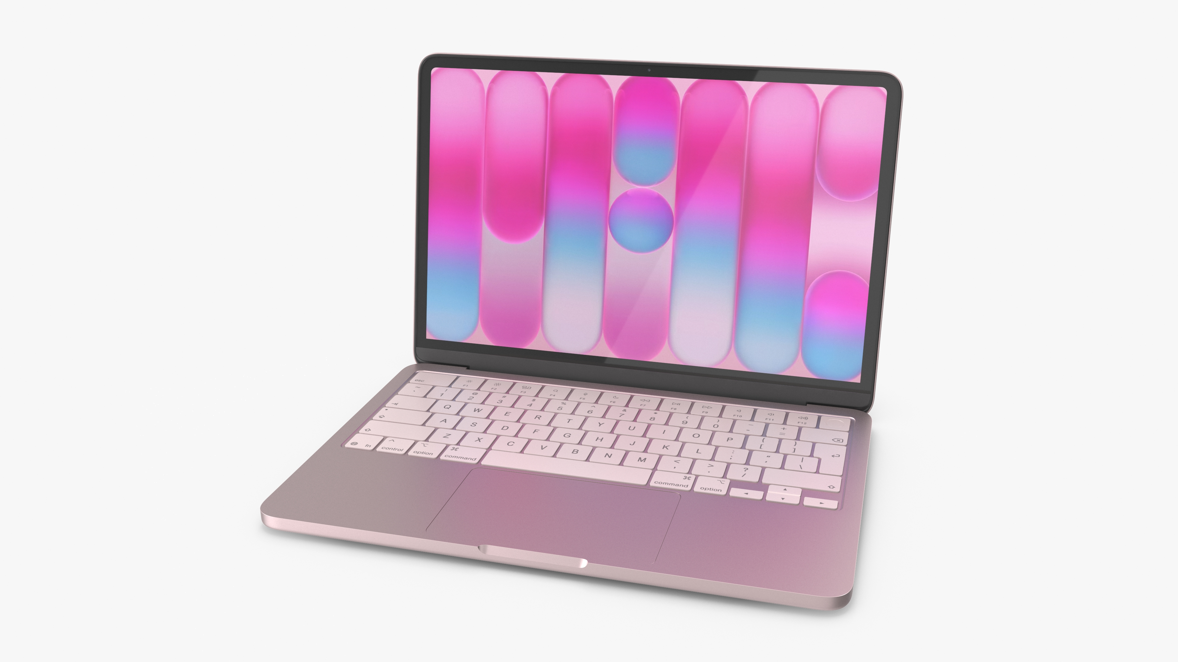 Modello 3D Modello 3D del MacBook Neo color rosa cipria - TurboSquid ...