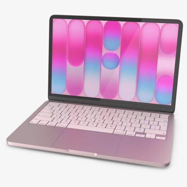Modello 3D Modello 3D del MacBook Neo color rosa cipria - TurboSquid ...