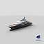 Here Comes The Sun Refit Superyacht 2021 Dynamic Simulation 3D model