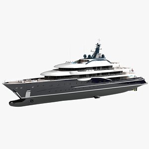 Here Comes The Sun Refit Superyacht 2021 Dynamic Simulation 3D model
