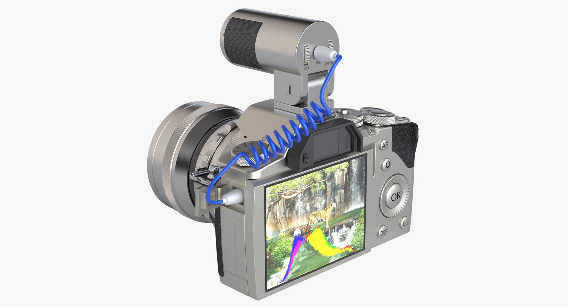 3ds Photoreal Mirrorless Digital Camera