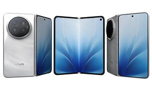 3D model Vivo X Fold 6 White