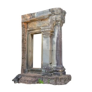 pillar gate temple 8k 3d model