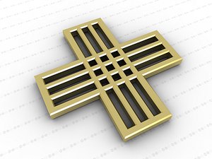 3D model cross