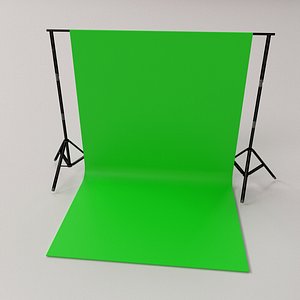 Green Screen 3D model