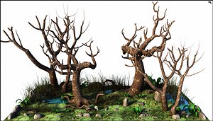 tree tetric death 3D model