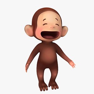 toy monkey 3d model