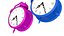 Alarm Clock P?NK BLUE