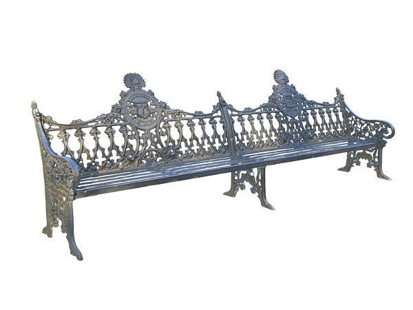 3D stylish bench hd