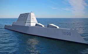 USS Zumwalt 3D Ver.1