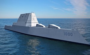 USS Zumwalt 3D Ver.1