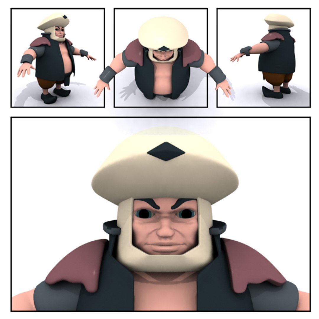 Max Arab Character Ready