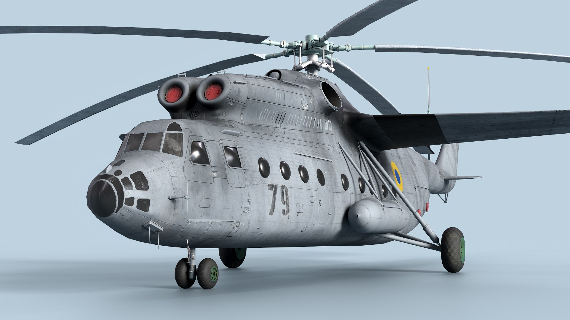 Mil Mi-6 Hook Model - TurboSquid 1901782